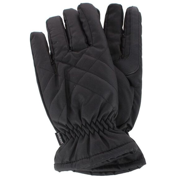 Isotoner Women's Quilted Winter Glove with Gathered Wrist - Picture 1 of 4
